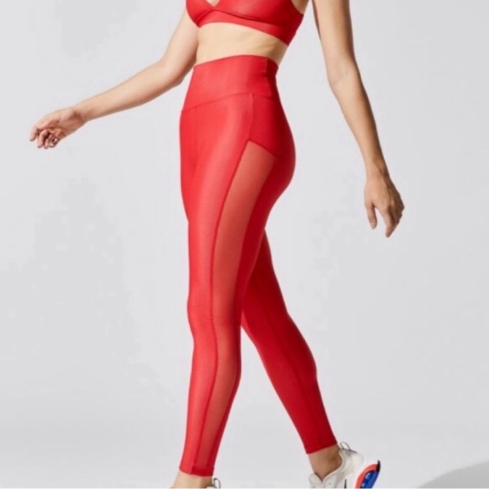 Beach Riot HEART Red VALENTINES heart leggings